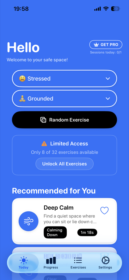 Exhale+Unwind screenshot 1