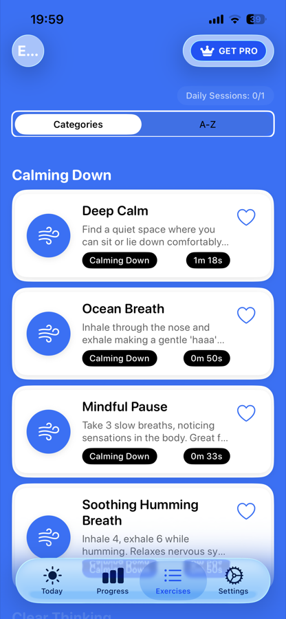 Exhale+Unwind screenshot 2